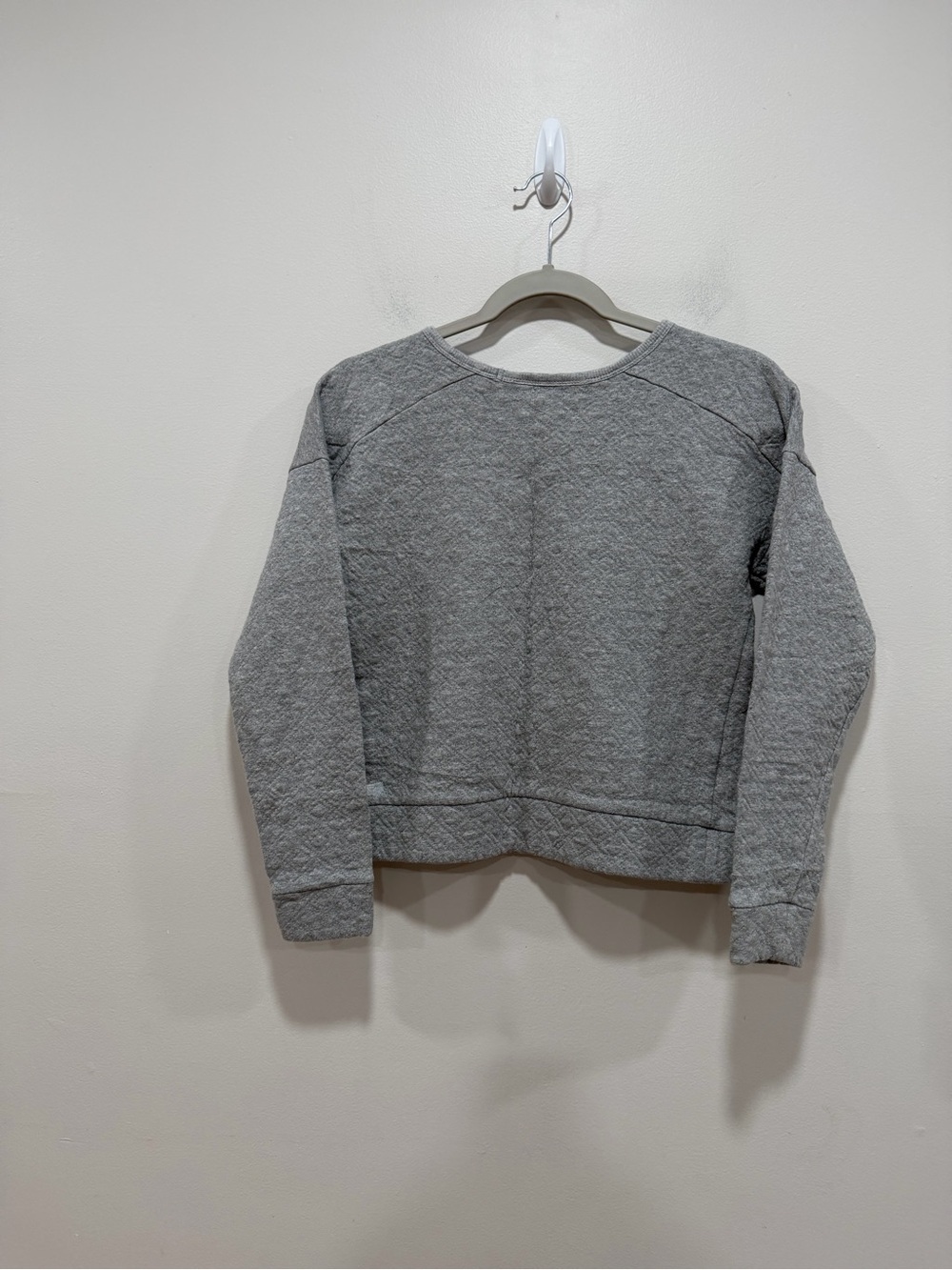 Ann Taylor loft gray sweater textured XS - Picture 5 of 8